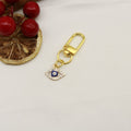 Metal Rhinestone Evil Eye Keychain Bag Charm Gift view 6