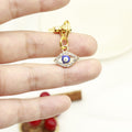 Metal Rhinestone Evil Eye Keychain Bag Charm Gift view 4