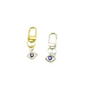 Metal Rhinestone Evil Eye Keychain Bag Charm Gift view 5