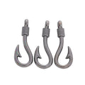 Curved Fish Hook Metal Charms in Six Finish Options view 11