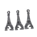 Eiffel Tower Charm Pendants in Six Metallic Finishes view 11