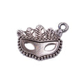 Vintage Filigree Masquerade Mask Charms in Multiple Finishes for Jewelry Making view 9