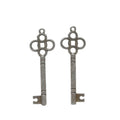 8-Finish Clover Bow Key Metal Jewelry Components for Crafts view 12