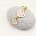 Metal Cute Rabbit Flower Keychain Bag Charm Gift view 4