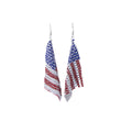 Bohemian Colorful Aluminum Mesh Tassel Dangle Earrings With Rhinestone Luxury Statement Earrings view 5