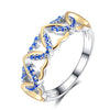 Two-Tone Blue Size 6