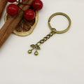 Zinc Alloy Minimal Cherry Keychain Bag Charm Gift view 6