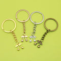 Zinc Alloy Minimal Cherry Keychain Bag Charm Gift view 1