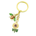 Gold Crystal Bee Flower Honeycomb Jewelry Findings Accessories for DIY Jewelry Making view 5