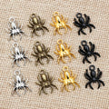 17x14mm Alloy Spider Pendant Charm For DIY Necklace Bracelet Jewelry Accessories Findings view 1