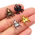 17x14mm Alloy Spider Pendant Charm For DIY Necklace Bracelet Jewelry Accessories Findings view 4