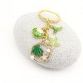 Alloy Mermaid Tail Keychain Shell Starfish Pearl Bag Charm view 4