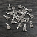 13x7.5mm Alloy Faux Tassel Pendant Charm For DIY Necklace Bracelet Jewelry Accessories view 3