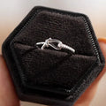 Versatile Rope Knot Design Ring For Women Minimalist Daily Wear Fashion Jewelry view 3