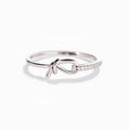 Versatile Rope Knot Design Ring For Women Minimalist Daily Wear Fashion Jewelry view 1