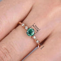 Stackable Metal Light Luxury Marquise Ring For Women Elegant Evening Dress Accessory view 4