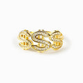 Old Money Style Punk Ring For Women, Hip Hop Trendy Statement Design Finger Jewelry view 1