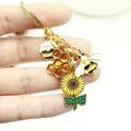 Metal Bee Sunflower Daisy Keychain Bag Charm Gift view 4