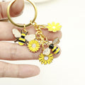 Gold Zinc Alloy Daisy Bee Jewelry Findings Accessories for DIY Jewelry Making view 3