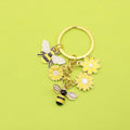 Gold Zinc Alloy Daisy Bee Jewelry Findings Accessories for DIY Jewelry Making view 1