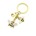 Metal Daisy Bee Keychain Bag Charm view 5