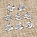 18x15mm Alloy Snail Small Pendant Charm For DIY Necklace Bracelet Jewelry Accessories view 3