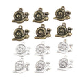18x15mm Alloy Snail Small Pendant Charm For DIY Necklace Bracelet Jewelry Accessories view 5