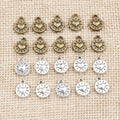 Alloy Tiny Heart Pendant DIY Jewelry Charm For Necklaces Bracelets And Accessories 10x8mm 0.7g view 4
