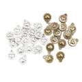 Alloy Tiny Heart Pendant DIY Jewelry Charm For Necklaces Bracelets And Accessories 10x8mm 0.7g view 5
