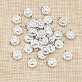 Alloy Tiny Heart Pendant DIY Jewelry Charm For Necklaces Bracelets And Accessories 10x8mm 0.7g view 3