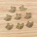 16x12mm Alloy Bird Pendant Charm For DIY Necklace Bracelet Jewelry Accessories view 3