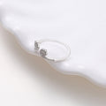 Gold Monkey King Crown Inspired Adjustable Open Ring view 3