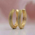 French Korean Hong Kong Style Earrings With Micro Pave Zircon, Chic Business Jewelry view 1