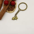 Metal Minimalist Rabbit Keychain Cute Bag Charm Gift view 6