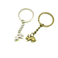 Metal Minimalist Rabbit Keychain Cute Bag Charm Gift view 5