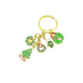 Alloy Christmas Cartoon Keychain Car Charm view 5