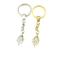 Metal Rhinestone Streamline Keychain Sparkle Bag Charm Gift view 5