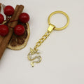 Zinc Alloy Dragon Minimalist Keychain Bag Charm Gift view 6