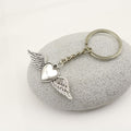 Zinc Alloy Heart Wings Keychain For Bag Charm Gift view 4