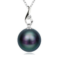 Women Faux Pearl Light Luxury Necklace And Earrings Set With Inlaid Zircon Fashion Jewelry view 2