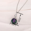 Women Faux Pearl Light Luxury Necklace And Earrings Set With Inlaid Zircon Fashion Jewelry view 4