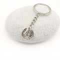 Zinc Alloy Minimalist Horseshoe Keychain Lucky Gift view 3