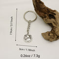 Zinc Alloy Minimalist Horseshoe Keychain Lucky Gift view 2