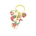 Metal Christmas Tree Santa Snowflake Keychain Gift view 5