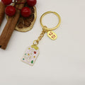 Metal Auspicious Text Keychain For Bag Charm Gift view 6