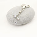 Zinc Alloy Leaf Keychain For Bag Charm Gift view 4