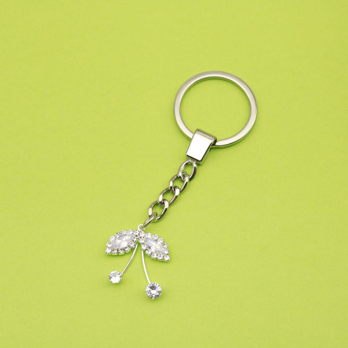 Zinc Alloy Leaf Keychain For Bag Charm Gift