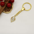 Metal Simple Teardrop Keychain For Bag Charm Gift view 6
