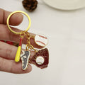 Gold Zinc Alloy Ice Hockey Jewelry Findings Accessories for DIY Jewelry Making view 3