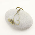 Metal Minimalist Butterfly Keychain Bag Charm Gift – Antique Copper view 4
